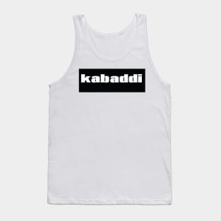 Kabaddi Tank Top